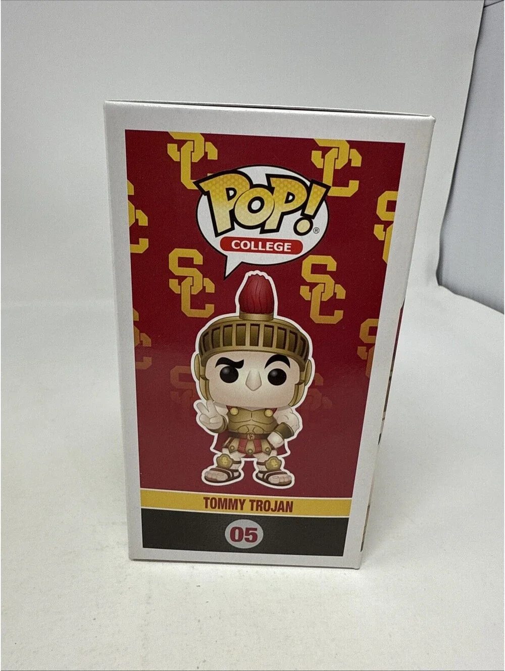 Funko Pop! College Mascots USC Tommy Trojan #05 Vinyl Figure So Cal NCAA NEW